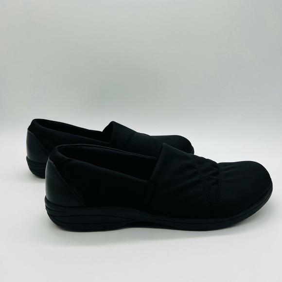 ABEO WOMENS BLACK CASUAL SLIP ON COMFORT SHOES SIZE 8.5 - Picture 7 of 12